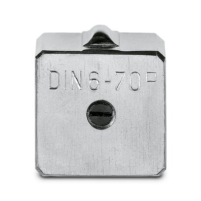 Phoenix Contact Upper Part Die; CRIMPFOX-C120 RC 70/M-DIE; for 6-35mm2 uninsulated DIN cable lugs; indent crimp